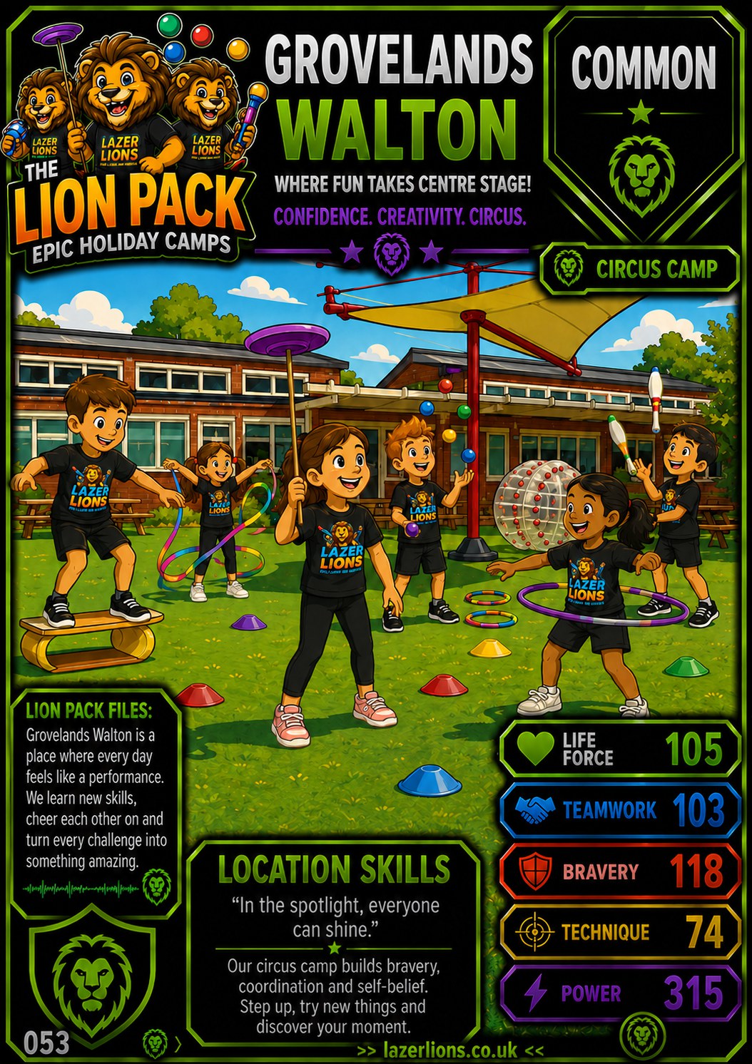 Lazer Lions artwork