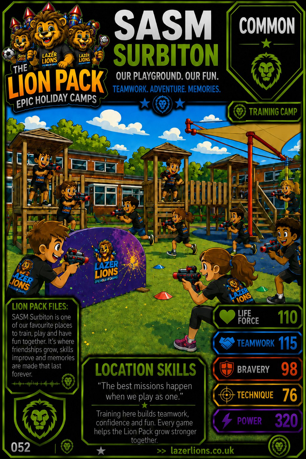 Lazer Lions artwork